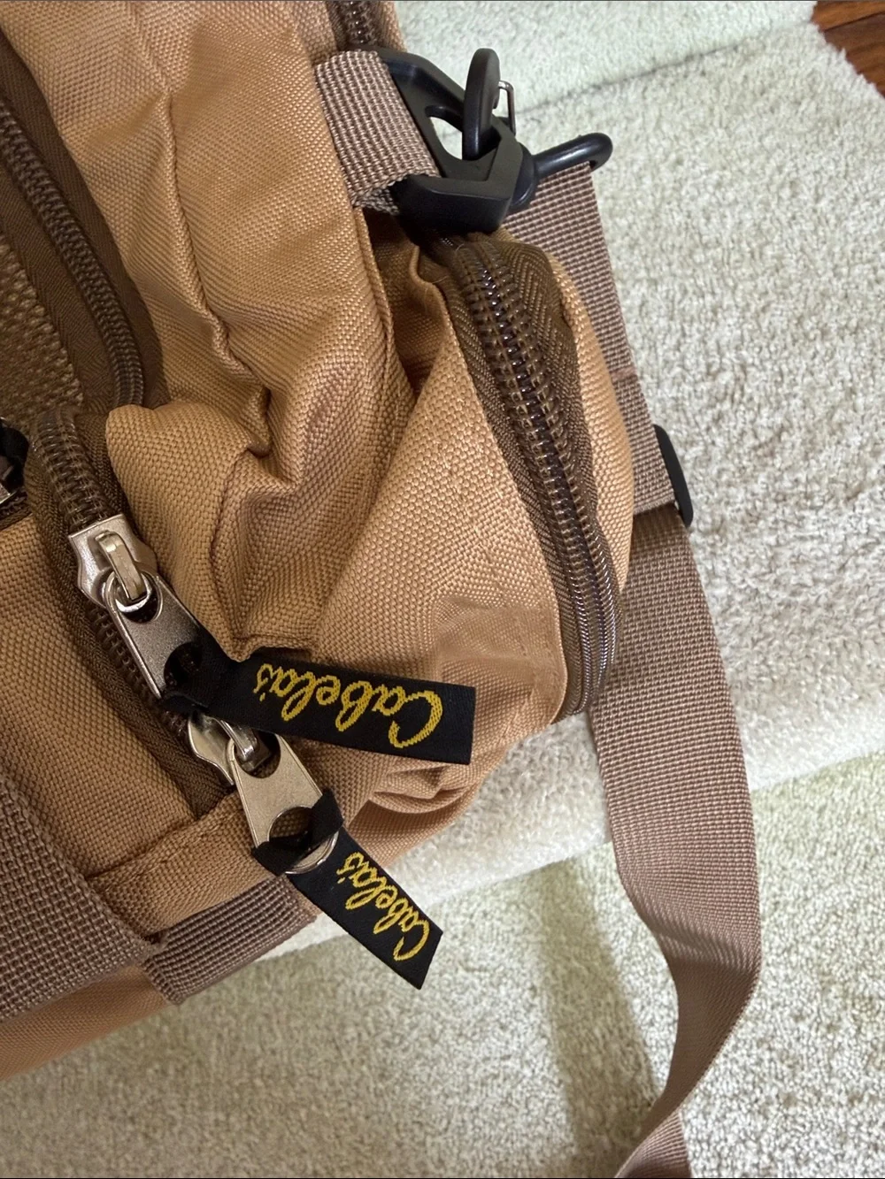 Cabela's Brown and Tan Catch all bag